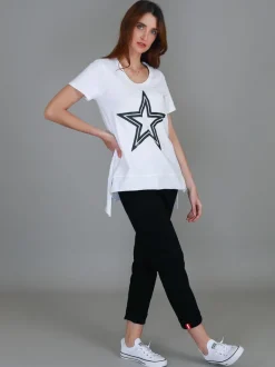 3rd Story Abbey Star Framed S/S Tee< Short Sleeves
