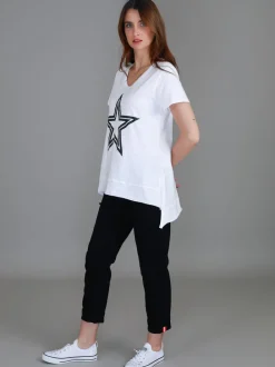 3rd Story Abbey Star Framed S/S Tee< Short Sleeves