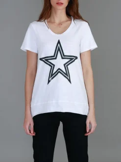 3rd Story Abbey Star Framed S/S Tee< Short Sleeves