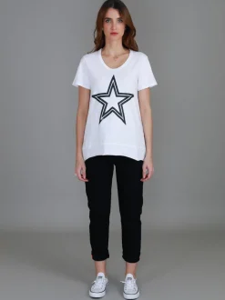 3rd Story Abbey Star Framed S/S Tee< Short Sleeves