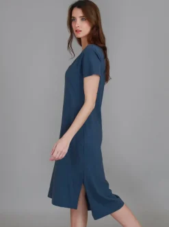 3rd Story Aria V Neck Dress< Short Sleeve Dress