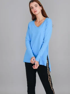 3rd Story Barwon V Neck T Shirt< Long Sleeves