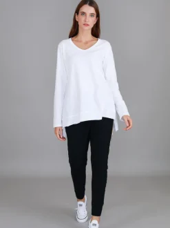 3rd Story Barwon V Neck T Shirt< Long Sleeves