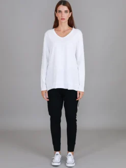 3rd Story Barwon V Neck T Shirt< Long Sleeves