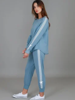 3rd Story Britney Star Sleeve Sweatshirt< Sweatshirts|Sweatshirts