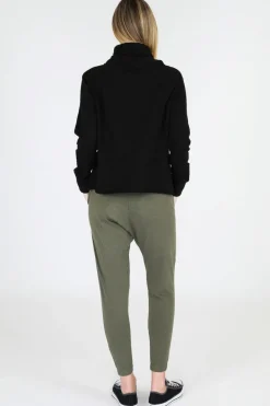 3rd Story Caitlyn Funnel Neck Cropped Sweatshirt< Sweatshirts|Sweatshirts