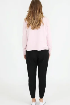 3rd Story Caitlyn Funnel Neck Cropped Sweatshirt< Sweatshirts|Sweatshirts