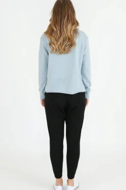 3rd Story Caitlyn Funnel Neck Cropped Sweatshirt< Sweatshirts|Sweatshirts