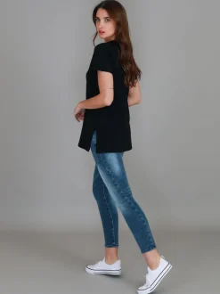 3rd Story Carla Scoop Neck T Shirt< Short Sleeves