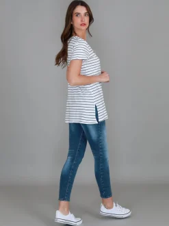 3rd Story Carla Scoop Neck T Shirt< Short Sleeves