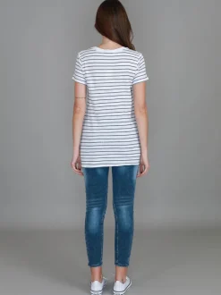 3rd Story Carla Scoop Neck T Shirt< Short Sleeves