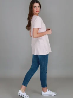 3rd Story Carla Scoop Neck T Shirt< Short Sleeves