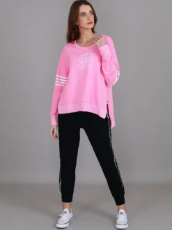 3rd Story Celeste Stripe Band 3S Sweatshirt< Sweatshirts|Sweatshirts
