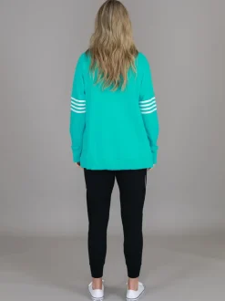 3rd Story Celeste Stripe Band 3S Sweatshirt< Sweatshirts|Sweatshirts