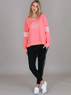 3rd Story Celeste Stripe Band 3S Sweatshirt< Sweatshirts|Sweatshirts