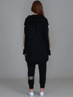 3rd Story Charlie Gold Stripe Hooded Jacket< Jackets|Hoodies