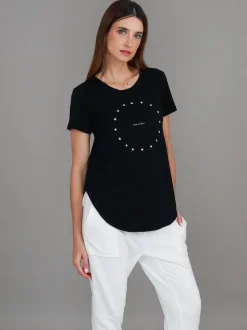 3rd Story Charly Mini Star Print T Shirt< Short Sleeves