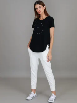 3rd Story Charly Mini Star Print T Shirt< Short Sleeves