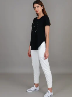 3rd Story Charly Mini Star Print T Shirt< Short Sleeves