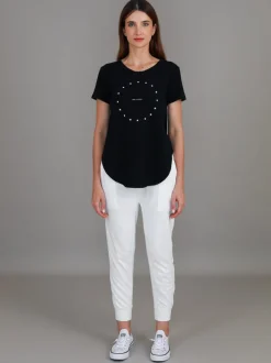 3rd Story Charly Mini Star Print T Shirt< Short Sleeves