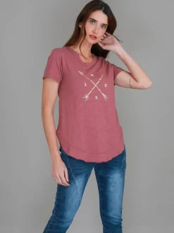 3rd Story Cooma Arrow Graphic T Shirt< Short Sleeves