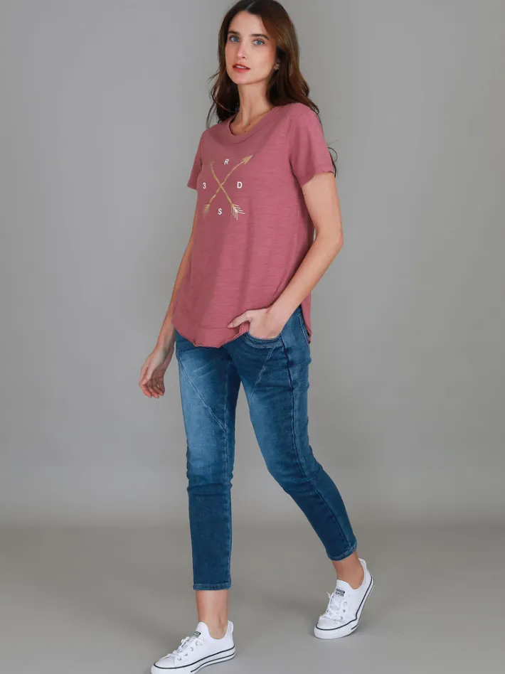 3rd Story Cooma Arrow Graphic T Shirt< Short Sleeves