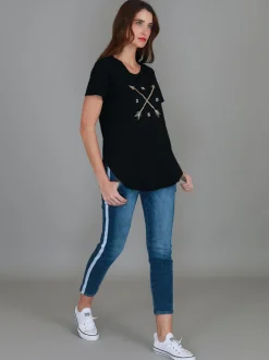 3rd Story Cooma Arrow Graphic T Shirt< Short Sleeves
