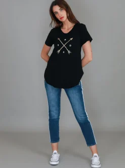 3rd Story Cooma Arrow Graphic T Shirt< Short Sleeves