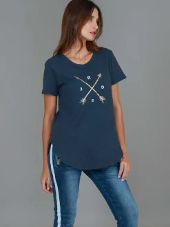 3rd Story Cooma Arrow Graphic T Shirt< Short Sleeves