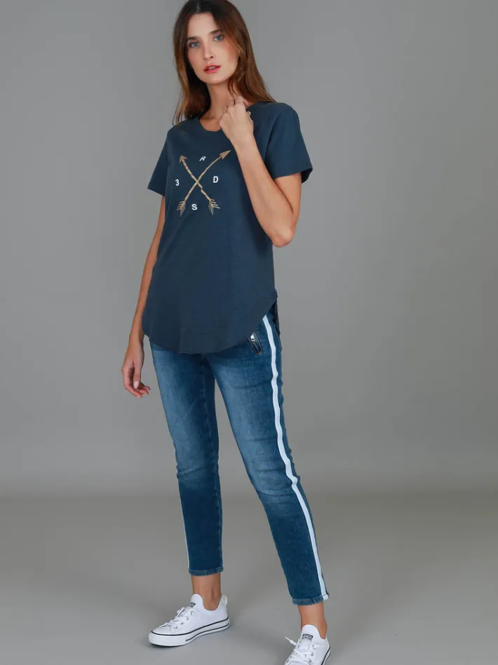 3rd Story Cooma Arrow Graphic T Shirt< Short Sleeves