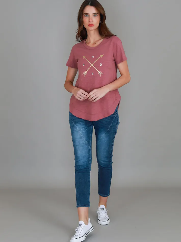 3rd Story Cooma Arrow Graphic T Shirt< Short Sleeves