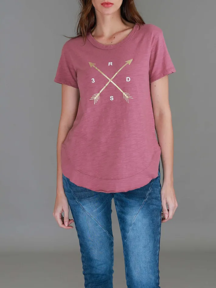 3rd Story Cooma Arrow Graphic T Shirt< Short Sleeves