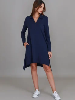 3rd Story Dailyn Long Sleeve Polo Dress< Long Sleeve Dress|Polo Dress