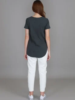 3rd Story Doreen Check Heart Short Sleeve T Shirt< Short Sleeves
