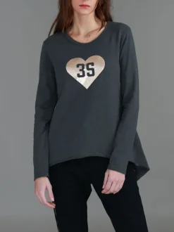3rd Story Dutson 3S Heart T Shirt< Long Sleeves
