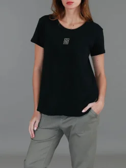 3rd Story Elianna Embroidery Logo S/S Tee< Short Sleeves