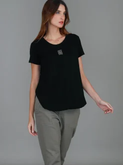3rd Story Elianna Embroidery Logo S/S Tee< Short Sleeves