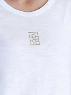 3rd Story Elianna Embroidery Logo S/S Tee< Short Sleeves