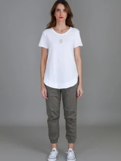 3rd Story Elianna Embroidery Logo S/S Tee< Short Sleeves
