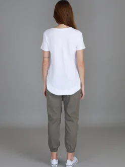 3rd Story Elianna Embroidery Logo S/S Tee< Short Sleeves