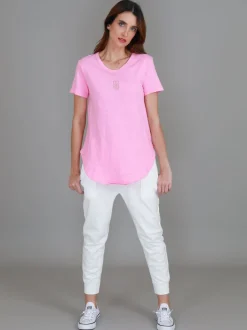 3rd Story Elianna Embroidery Logo S/S Tee< Short Sleeves