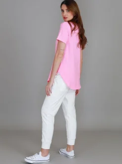 3rd Story Elianna Embroidery Logo S/S Tee< Short Sleeves