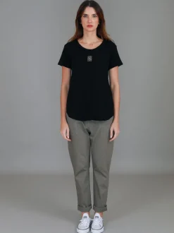 3rd Story Elianna Embroidery Logo S/S Tee< Short Sleeves
