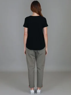 3rd Story Elianna Embroidery Logo S/S Tee< Short Sleeves