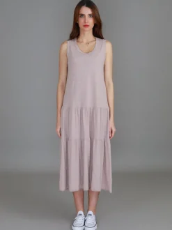 3rd Story Ella Tiered Midi Dress< Sleeveless Dress