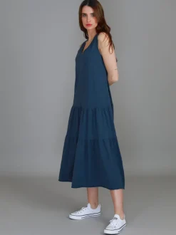 3rd Story Ella Tiered Midi Dress< Sleeveless Dress