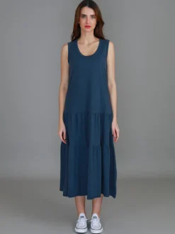 3rd Story Ella Tiered Midi Dress< Sleeveless Dress