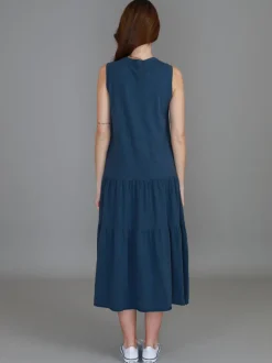 3rd Story Ella Tiered Midi Dress< Sleeveless Dress