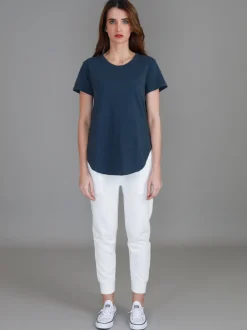 3rd Story Elwood [-5cm] Curved Hem Tee< Short Sleeves