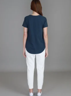 3rd Story Elwood [-5cm] Curved Hem Tee< Short Sleeves